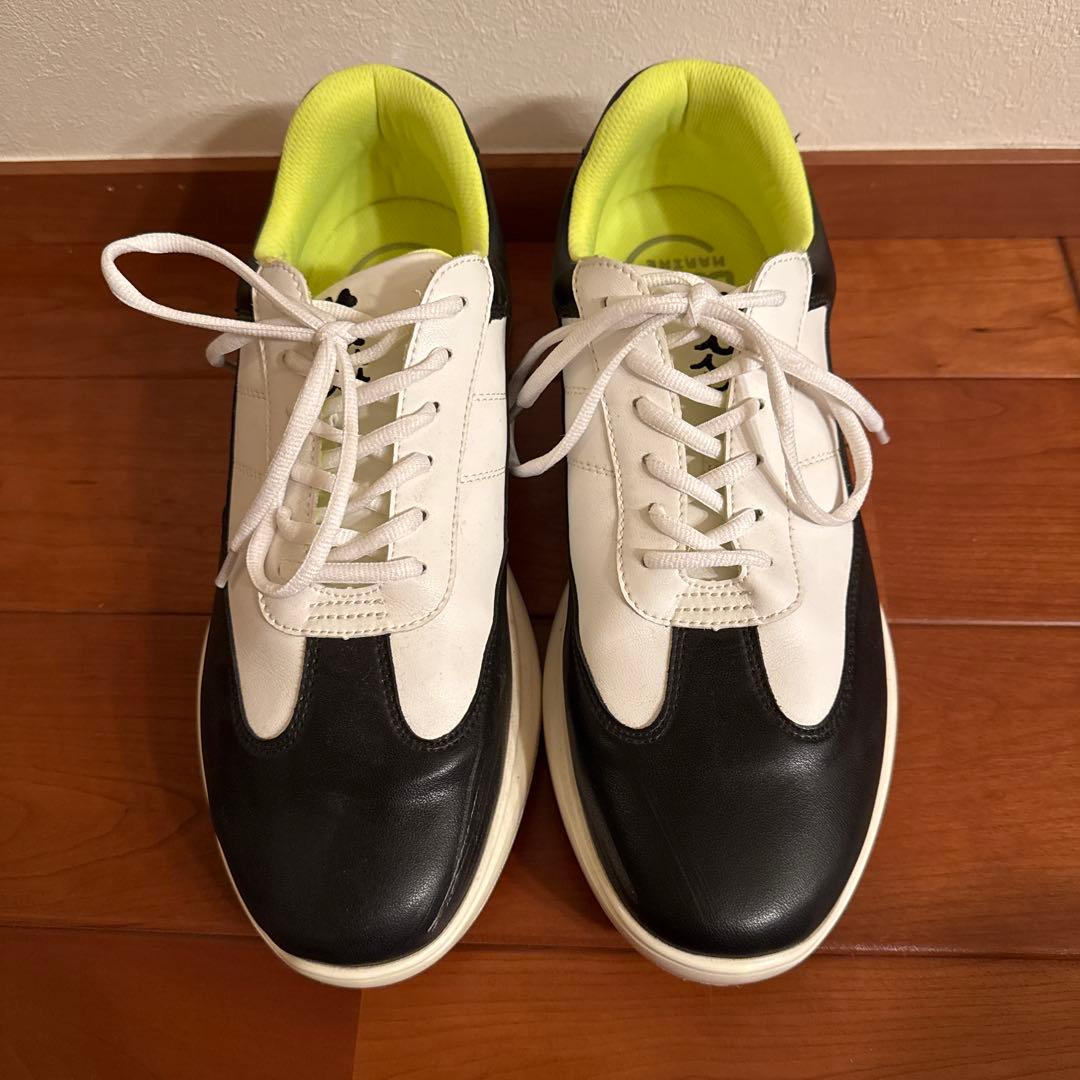 Y*a様 MUTA MARINE スニーカー ホワイト/ブラック/ライム　ゴルフ
