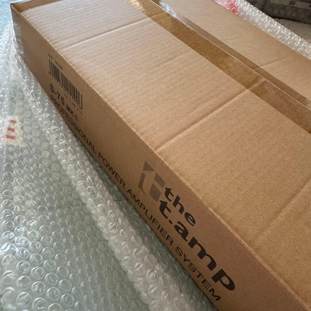 【美品】THOMANN パワーアンプ S-75 MK2 ②