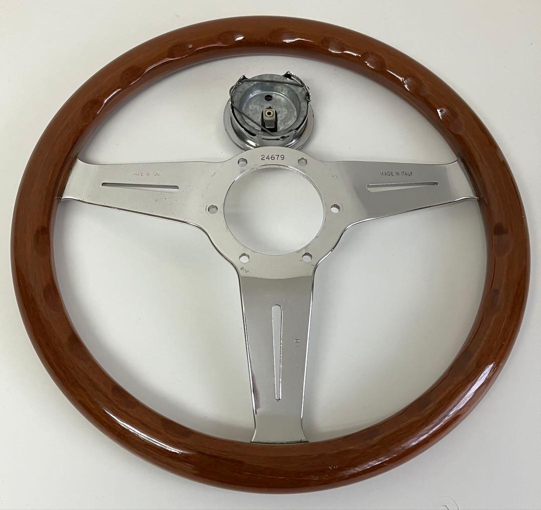 NARDI ナルディ ウッド ステアリング32.5cm /ホーンボタン/MOMO