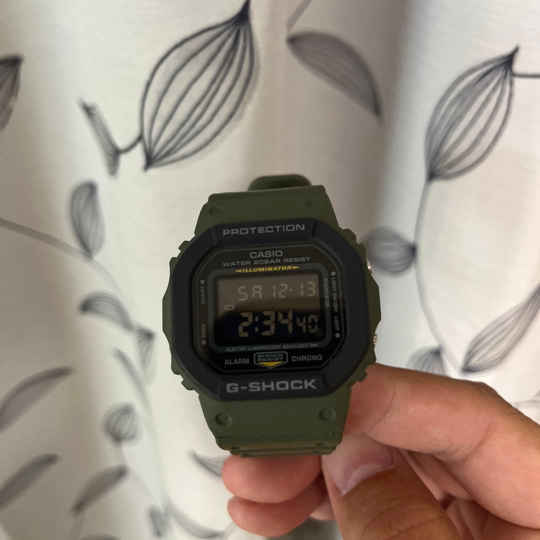 CASIO G-SHOCK DW-5610SU ミリタリーグリーン