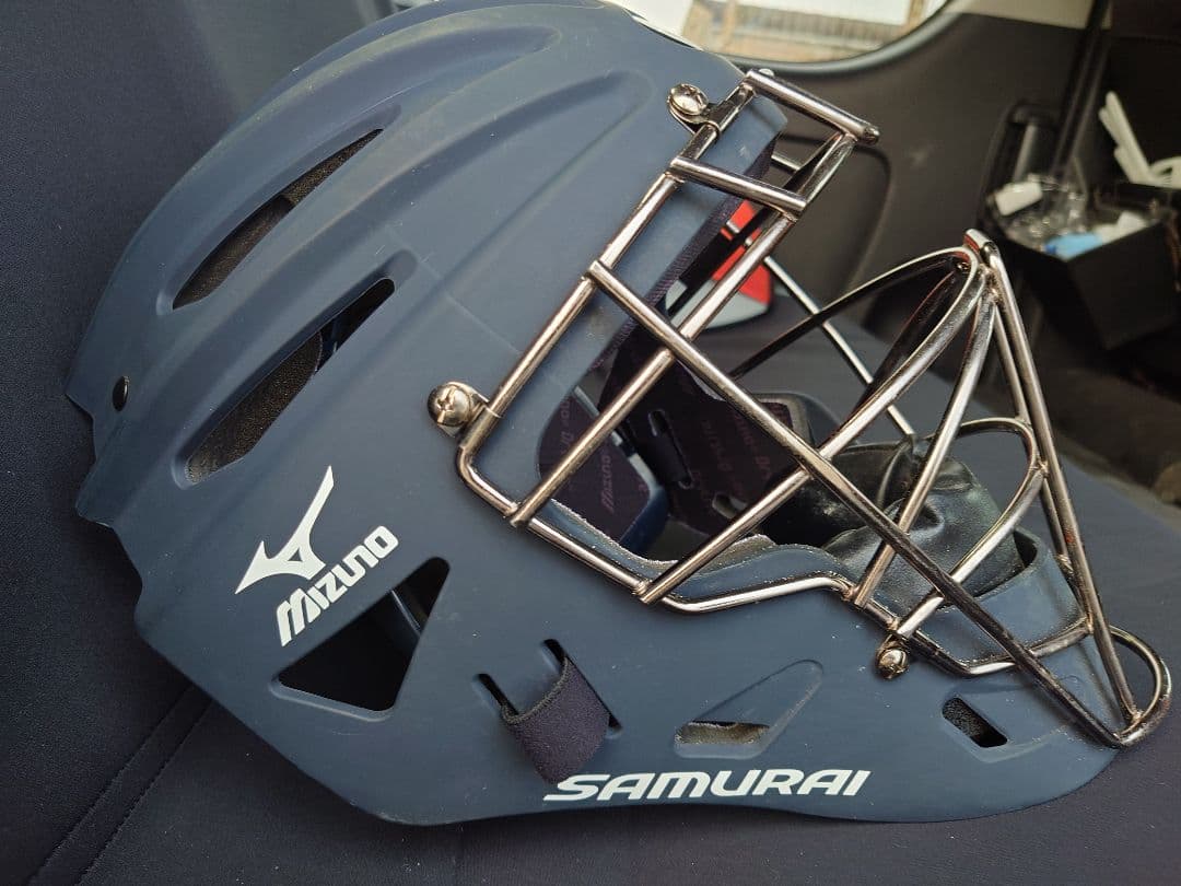 あ*ふ様 USA Mizuno キャッチャーマスク ホッケー型 硬式用