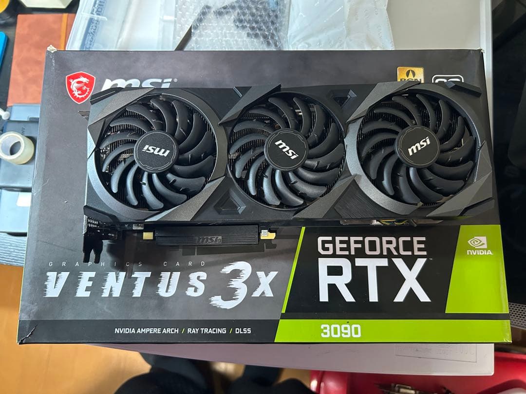 RTX 3090 VENTUS 3X OC 24GB フル整備済み・良好品