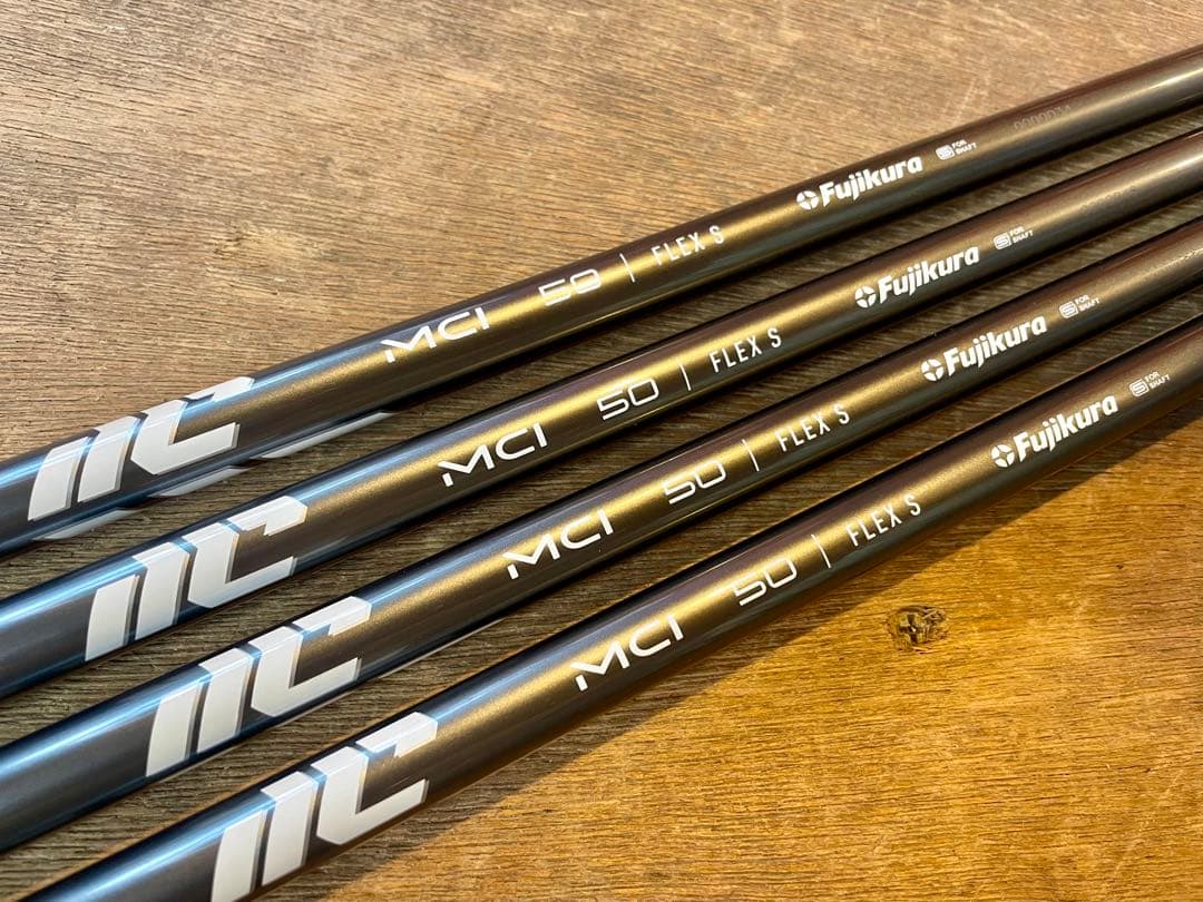 フジクラ New MCI 50S 7-Pw 4本セット