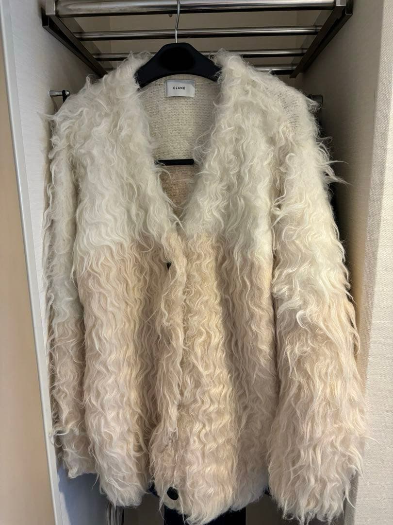 CLANE アイボリー カーディガン