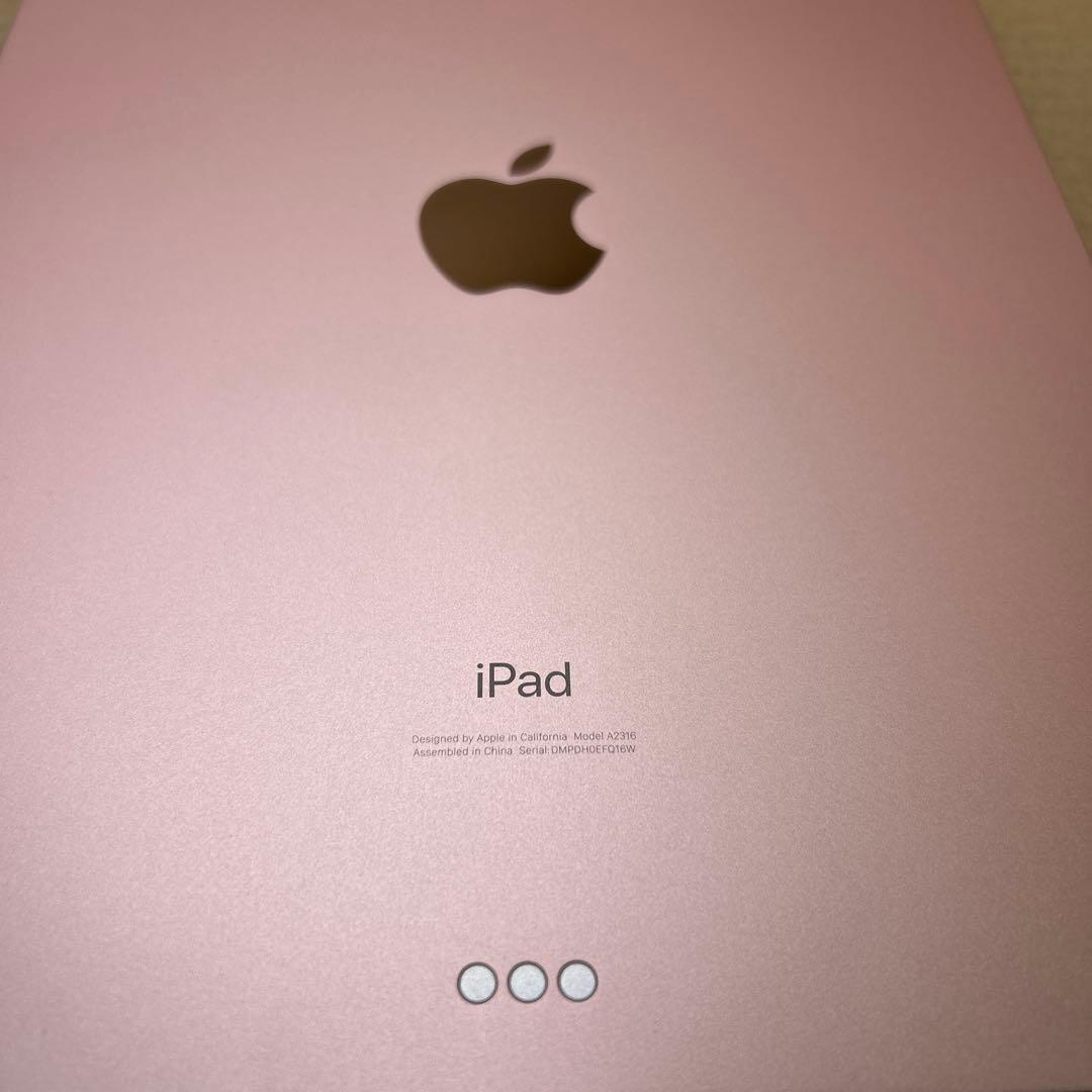 iPad Air (第４世代) Wi-Fi 256GB ローズゴールド