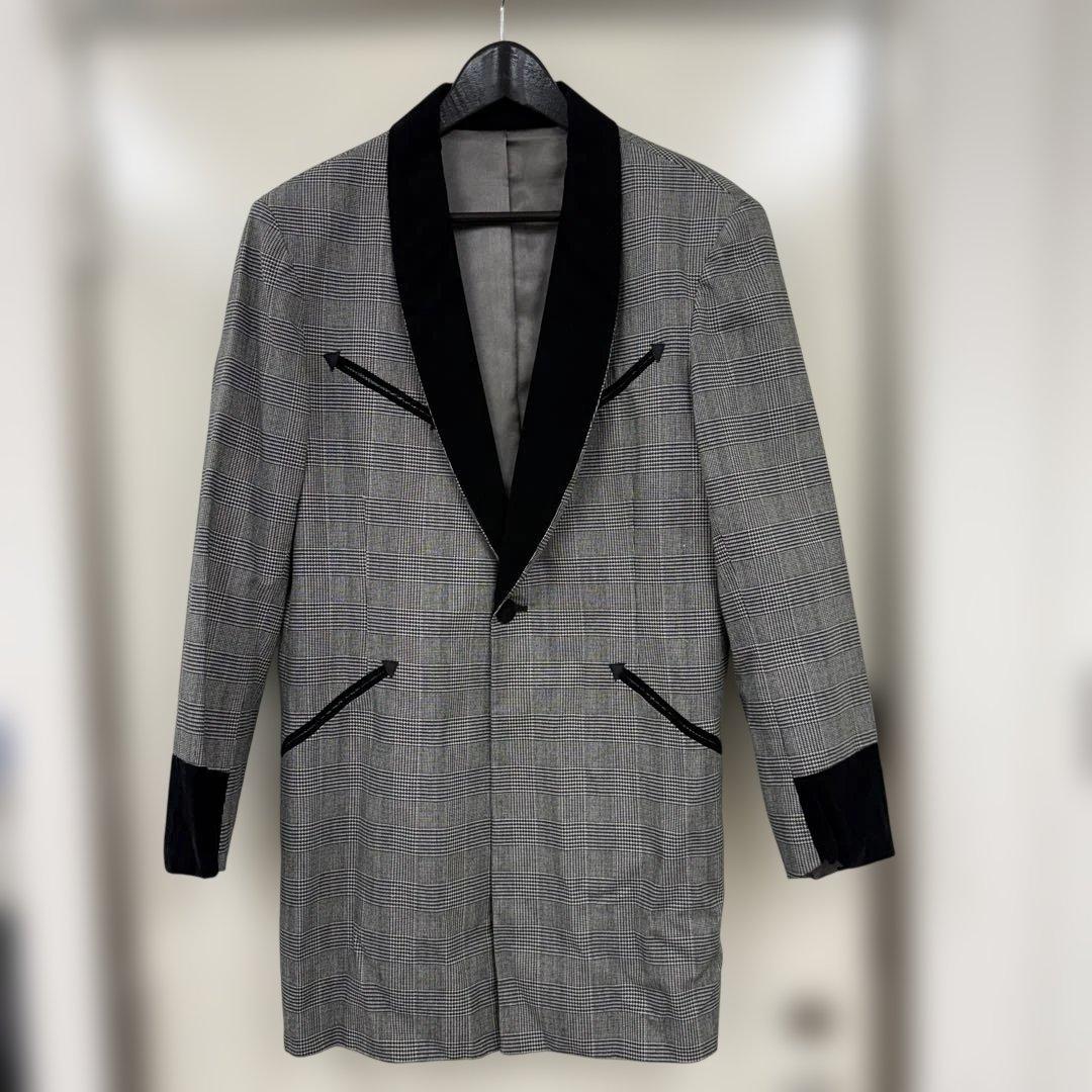 N*U様 SAVOY グレンチェック柄 エドワードジャケット M