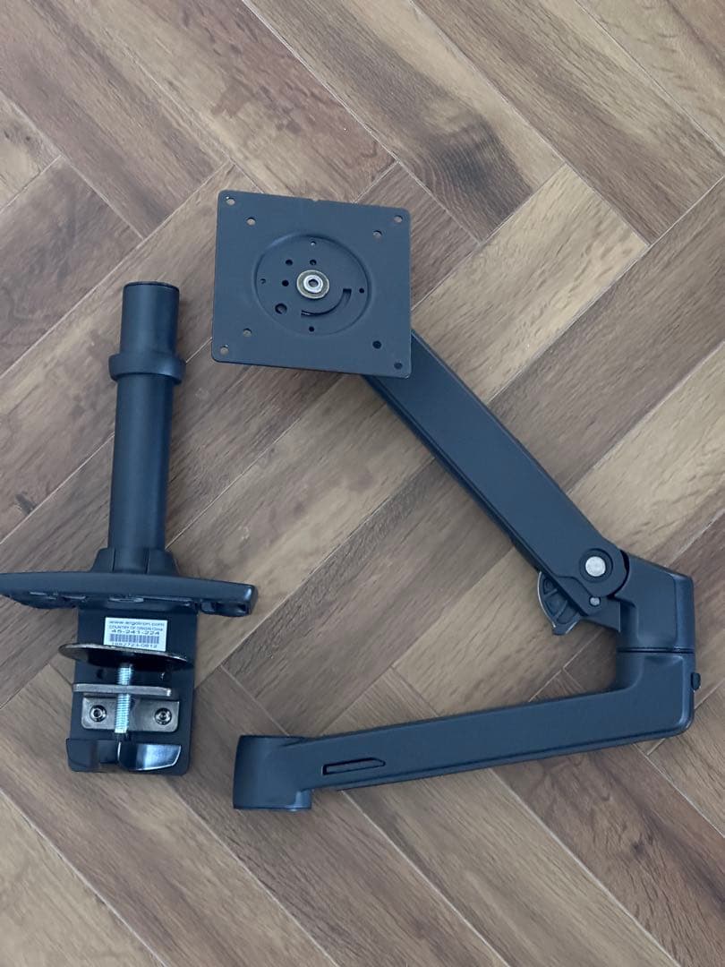 エルゴトロン XLモニターアーム シングル マットブラック