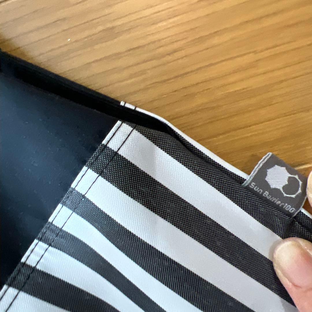 美品 サンバリア100 日傘 2段折