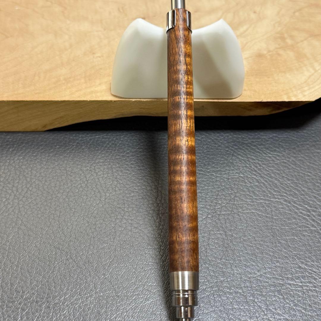 159ハワイアンコアカーリー　木製シャーペン　最強低重心　ステンレス　濃いめ