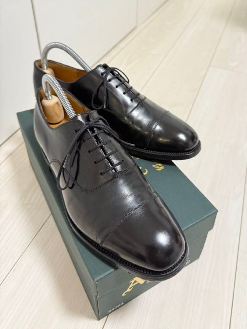 J.M.WESTON　キャップトゥオックスフォード　7 1/2D