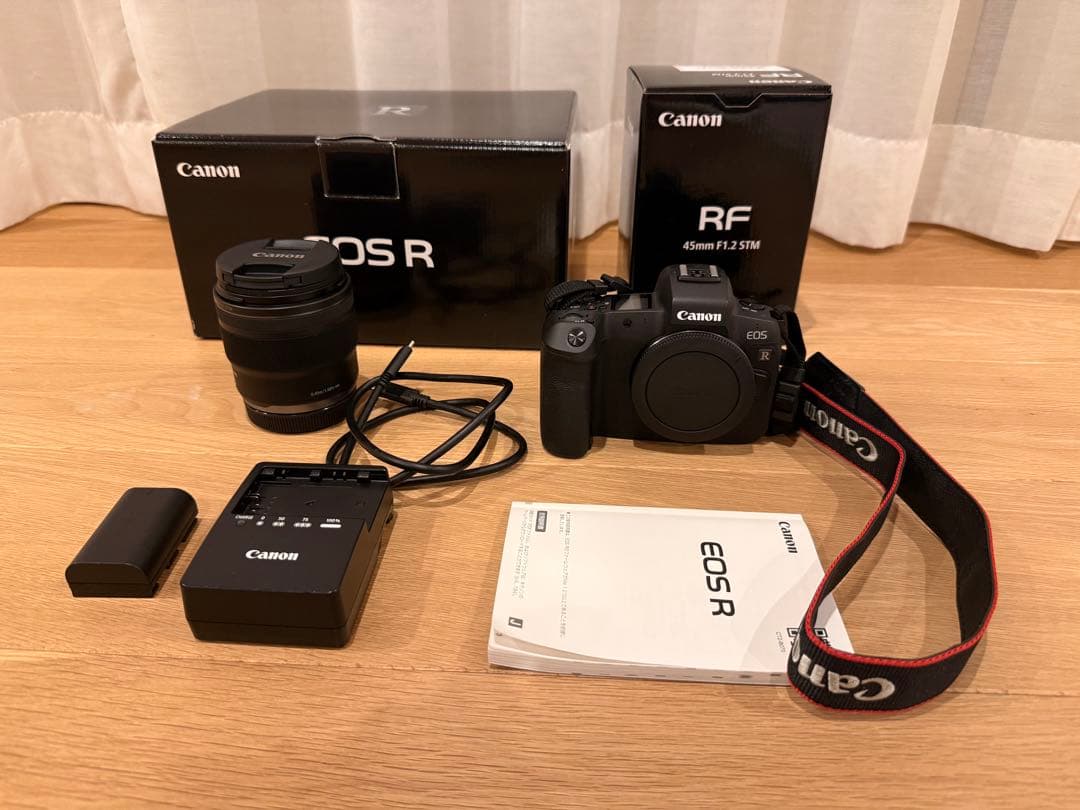 Canon EOS R ＋ RF45mmf1.2レンズ セット