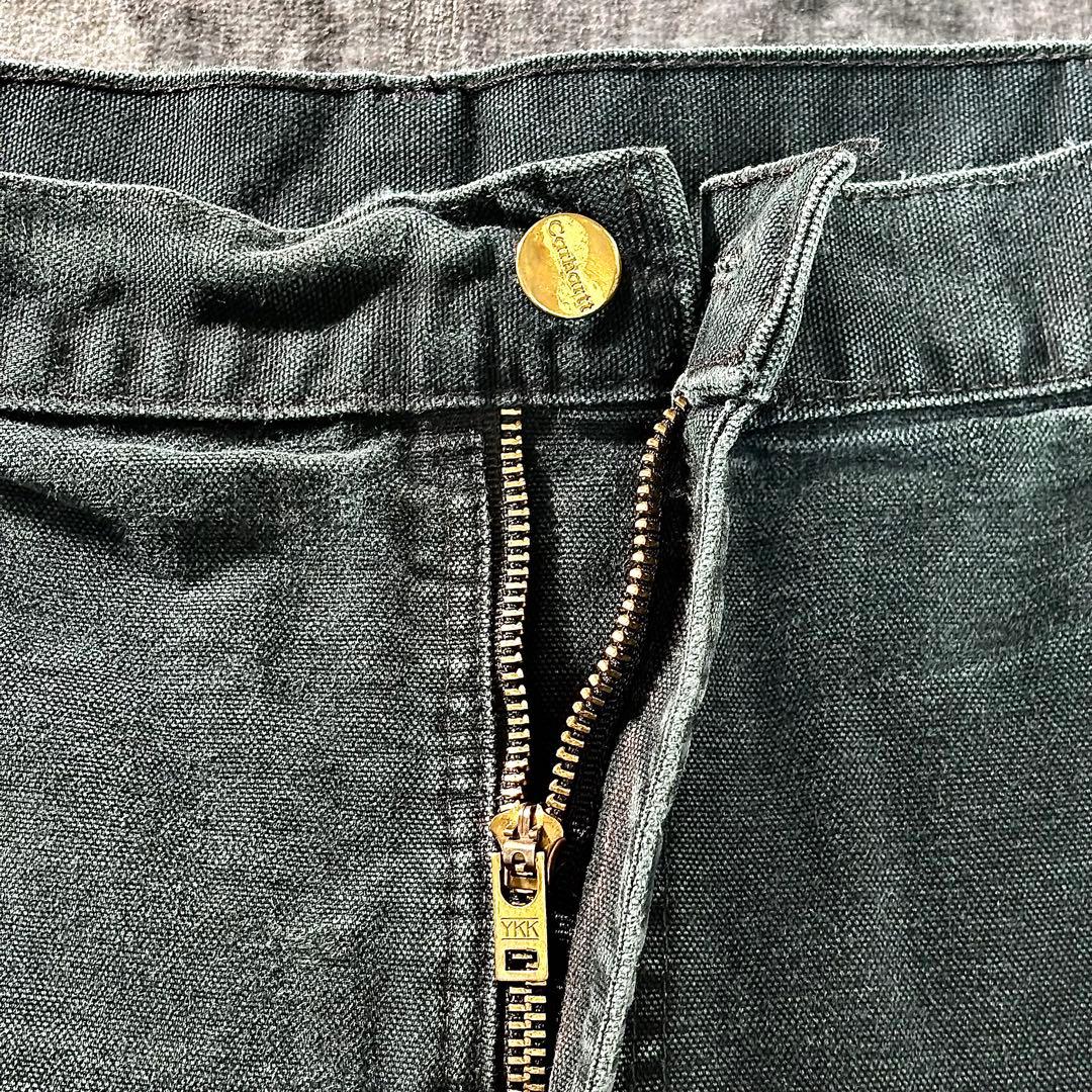 コメ欄セール！フェードブラック ダメージ×ペンキ 雰囲気系 ダブルニー 一点物