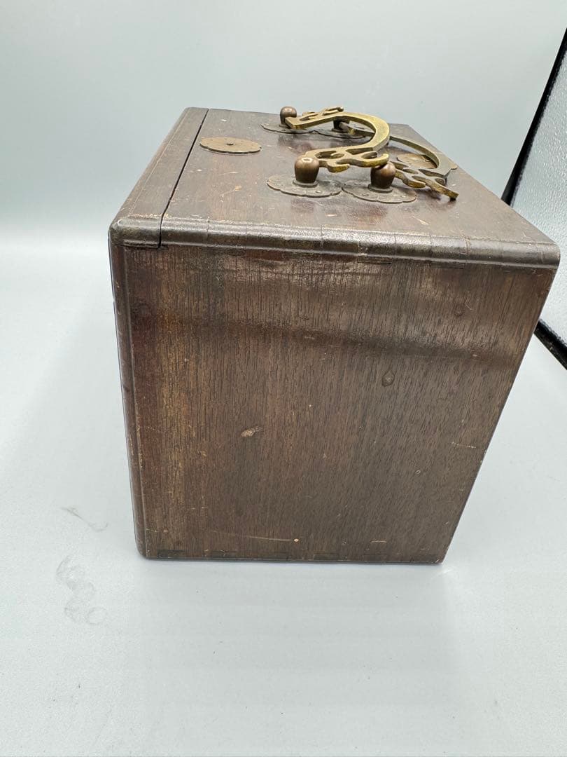 麻雀牌 木箱 レトロ 当時もの アンティーク