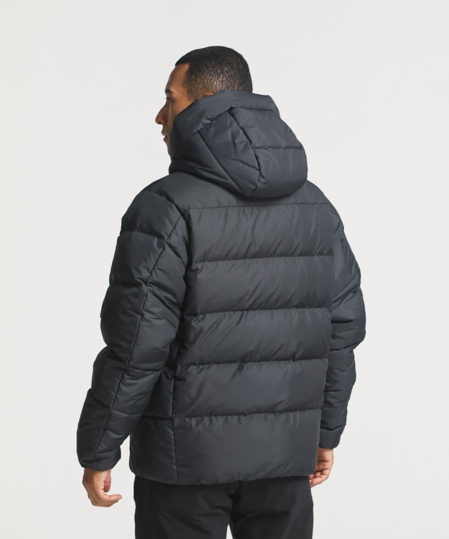 デサント ダウンジャケット アウター パーカー ナイロン BK 新品L