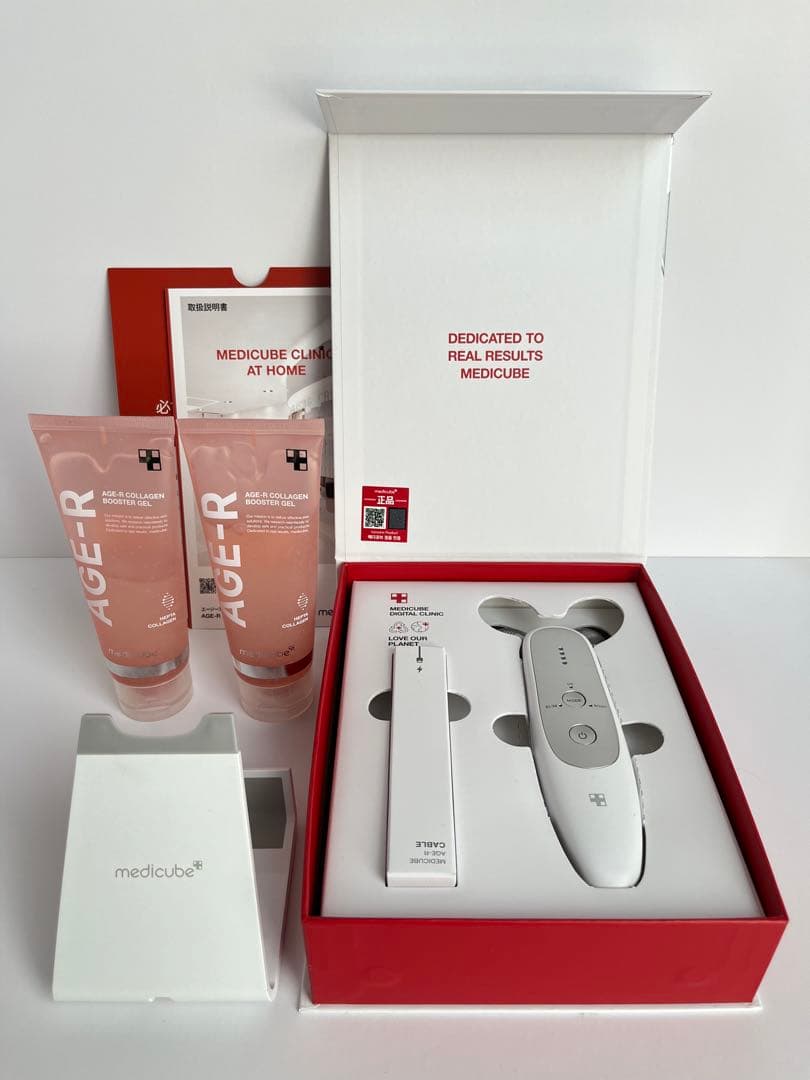 medicube AGE-R DERMA EMS SHOT 美顔器
