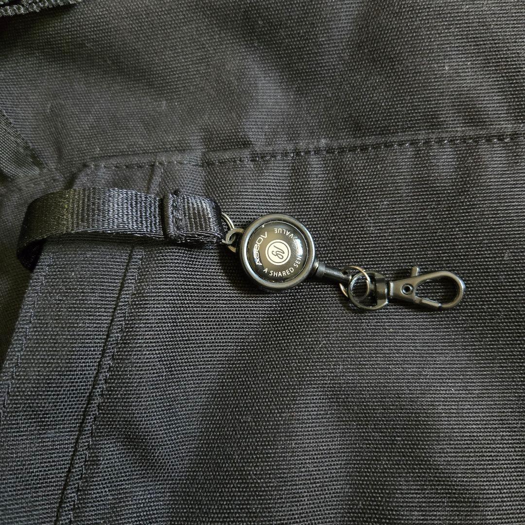 AS20V ブラック メッセンジャーバッグ 中型