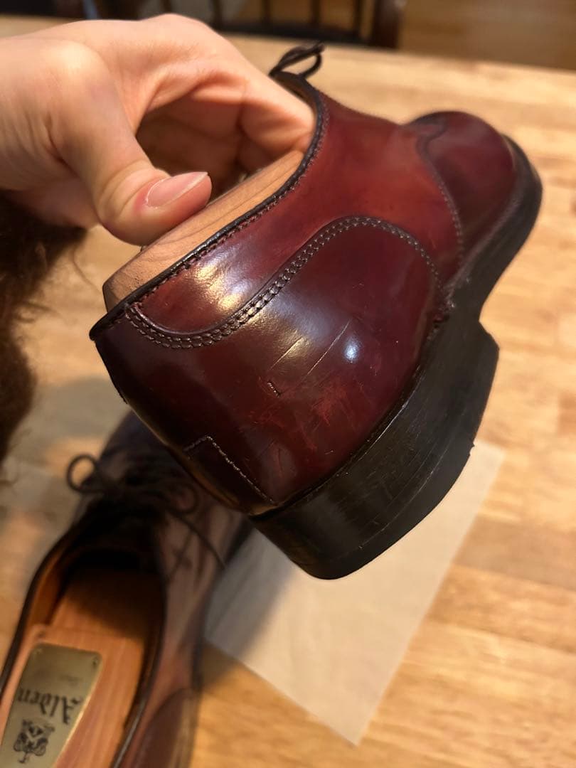 Alden オールデン 2210 バーガンディー コードバン Uチップ