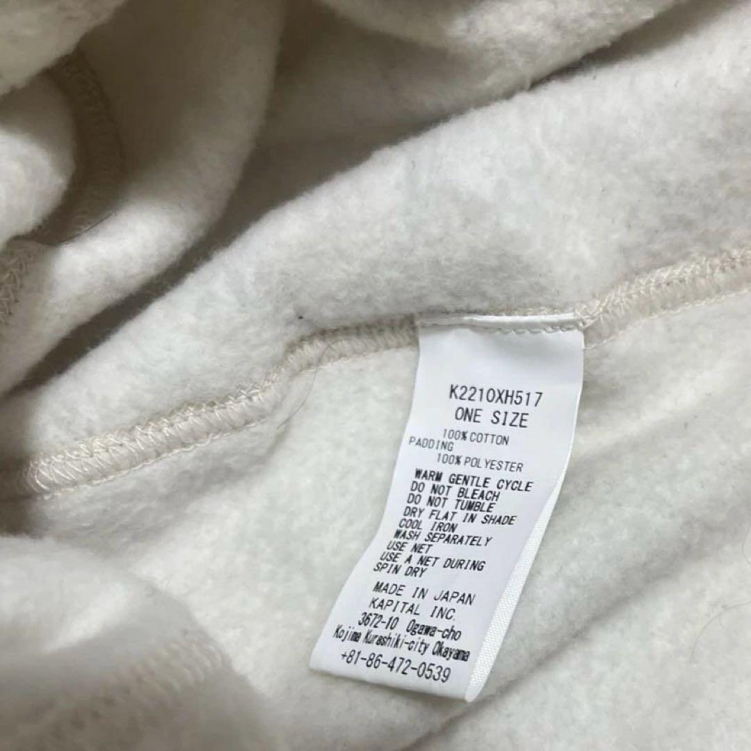 KAPITAL KESA KnitBandana フライトキャップ　ペイズリー