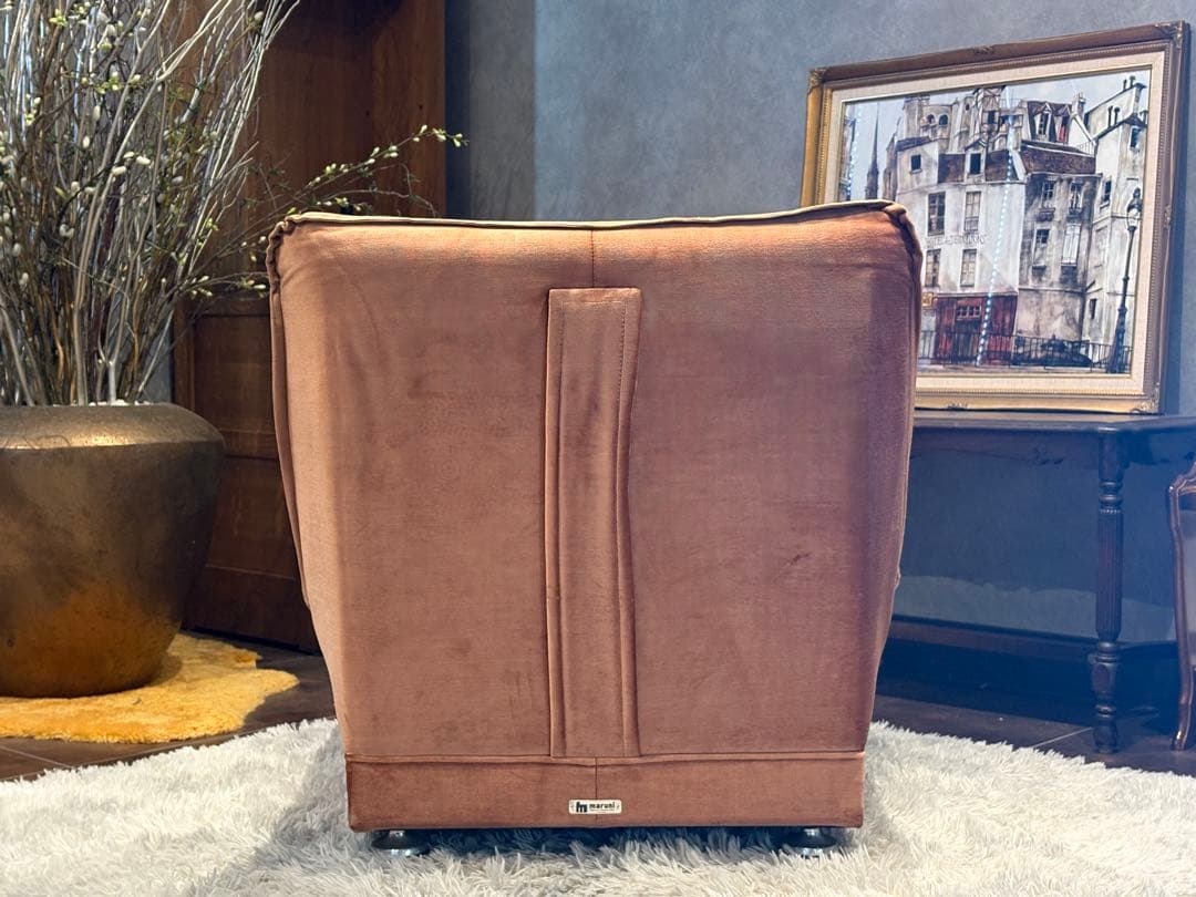 maruni マルニ 1人掛けソファ 1Pソファ ファブリック ビンテージ IG