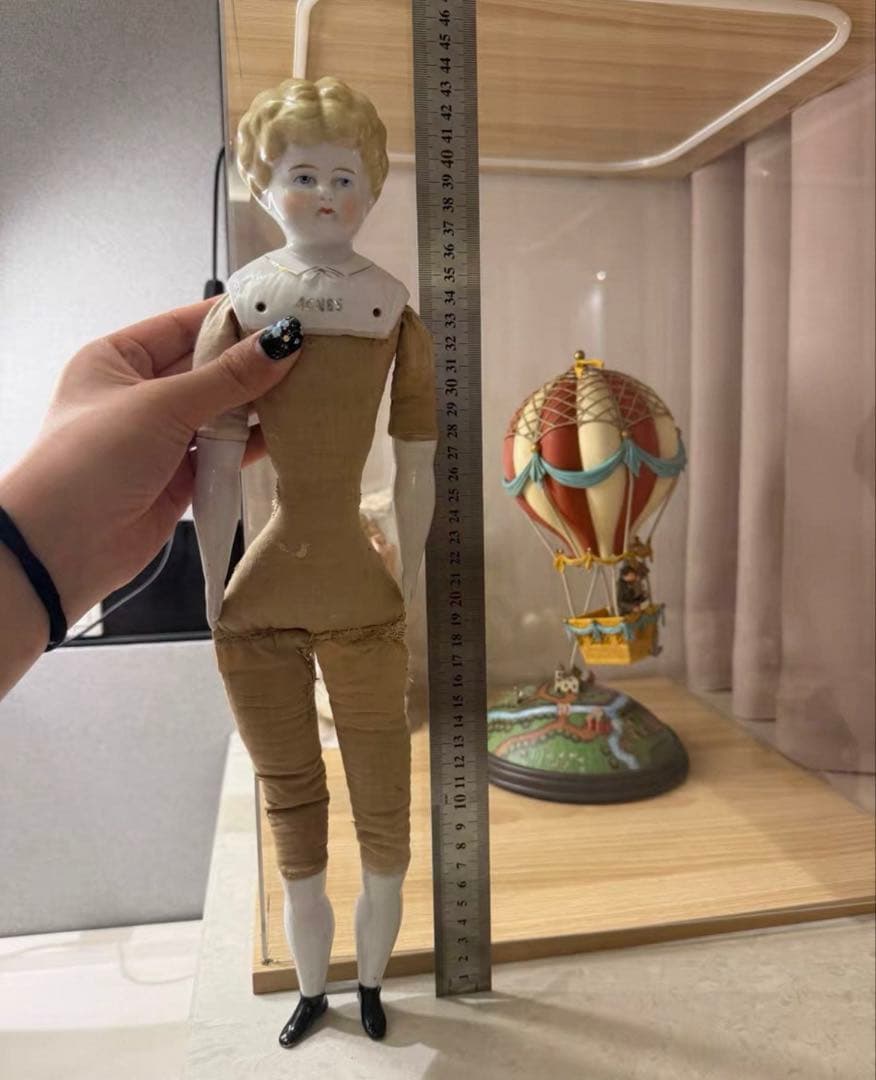 チャイナヘッド　ドール　ドイツ　アンティーク