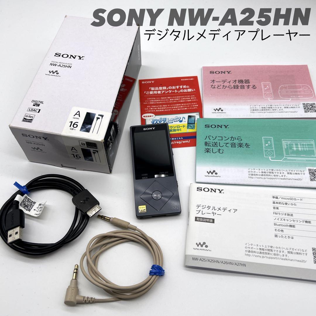 【美品】SONY WALKMAN NW-A25 ハイレゾ音源対応