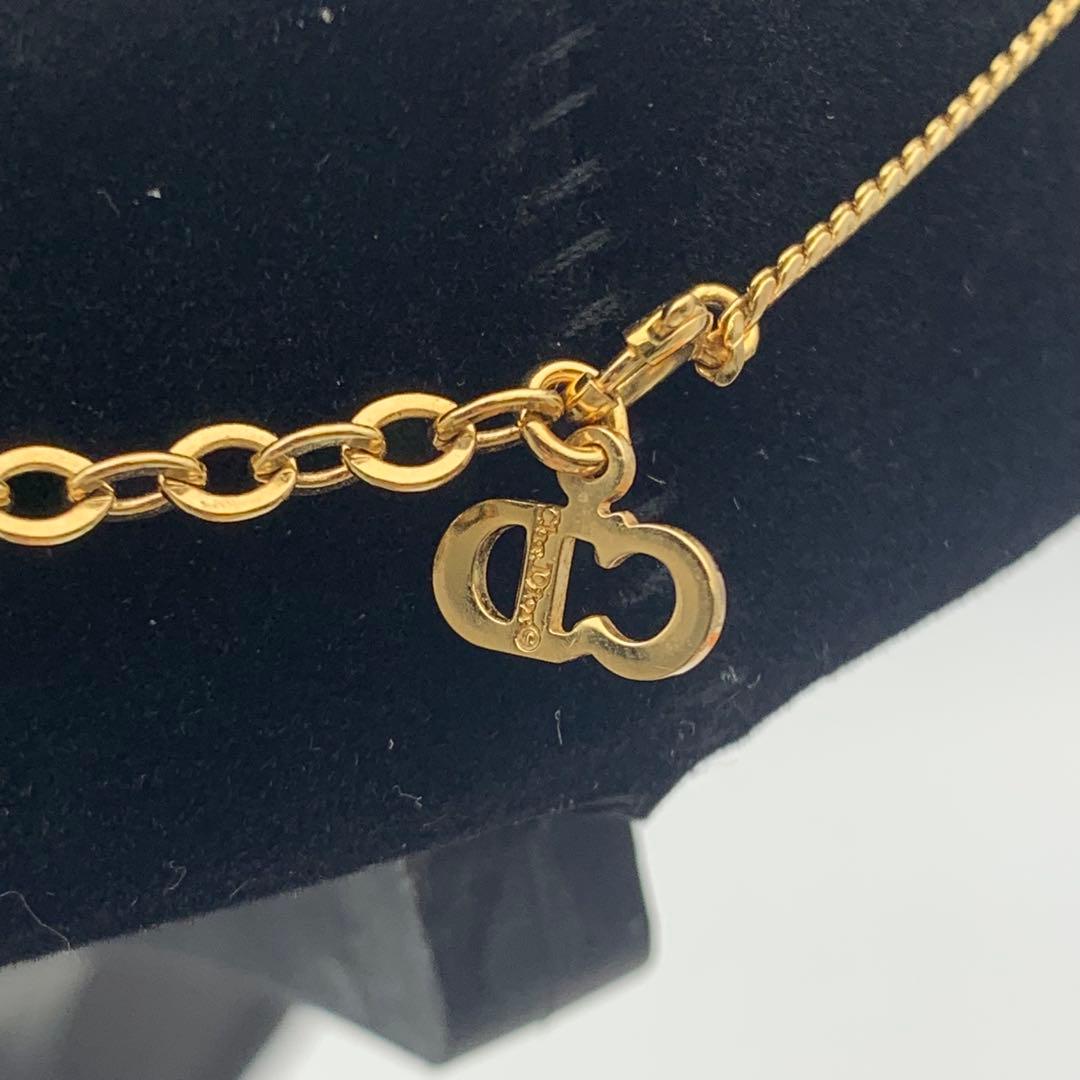 Christian Dior ディオール ラインストーン ネックレス