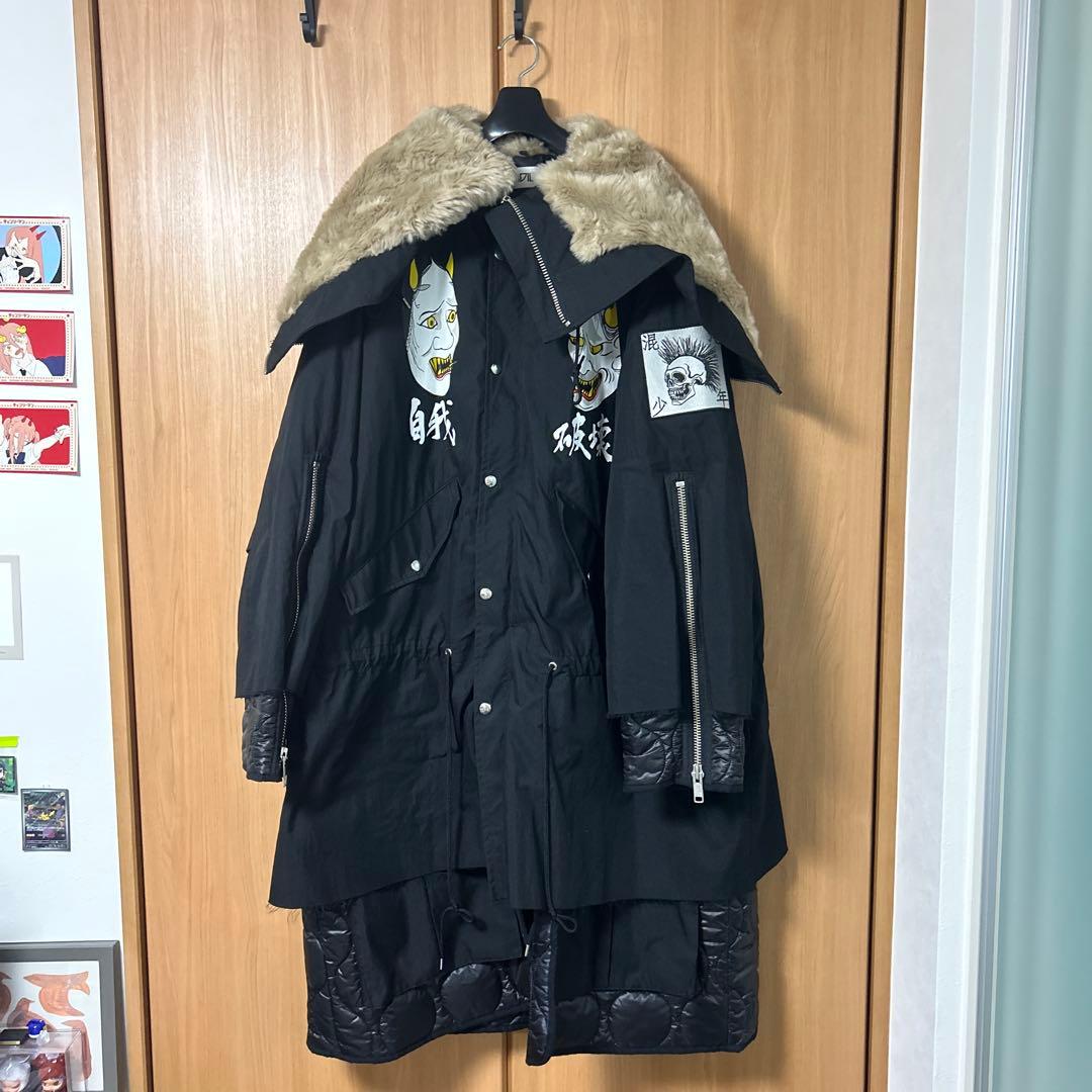 KIDILL モッズコート 自我破壊 混沌少女