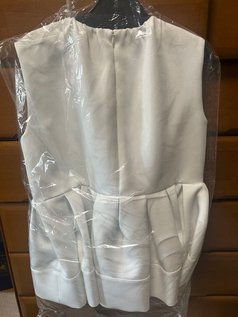 TREFLE+1 トレフルプラスワン クラウドトップス ノースリーブ ホワイト