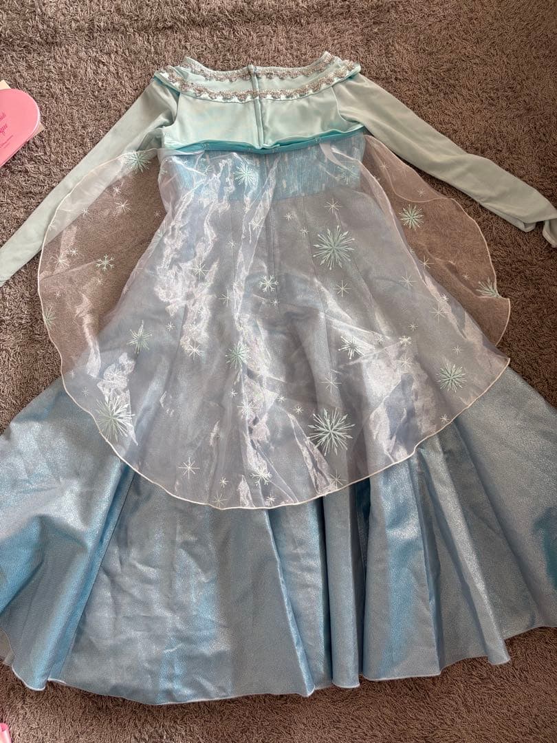 1度着用 極美品 ビビディバビディブティック レア エルサ ドレス シューズ