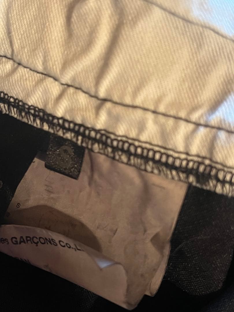 black commedesgarconsブラックコムデギャルソン　パンツ