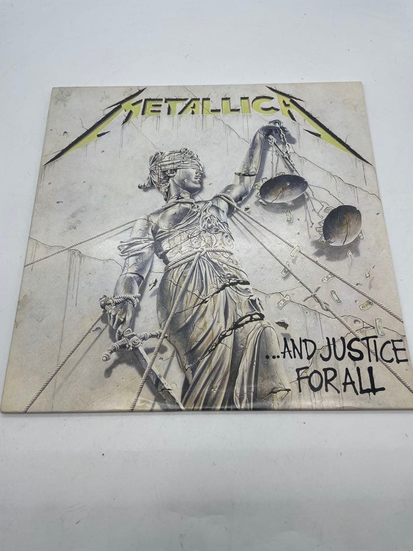 llica …And Justice For All 日本盤LP 帯なし
