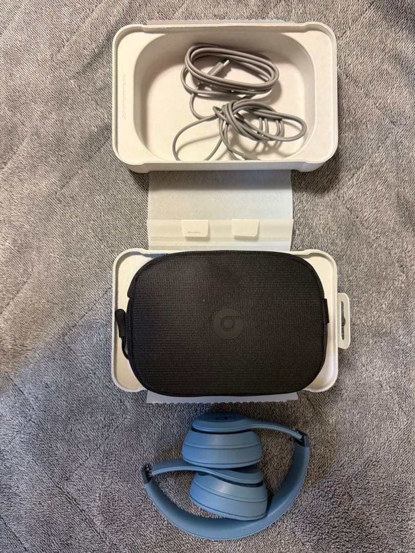 【新品未使用】　【最安値】　Beats Solo 4 ブルー