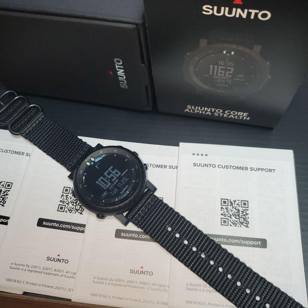 SUUNTO CORE ALPHA STEALTH　11月30日まで限定