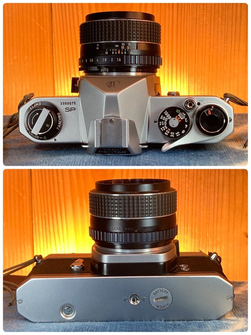 pentax sp セット★完動品＊美品＊初期保証付★作例多数★フィルム入門に！