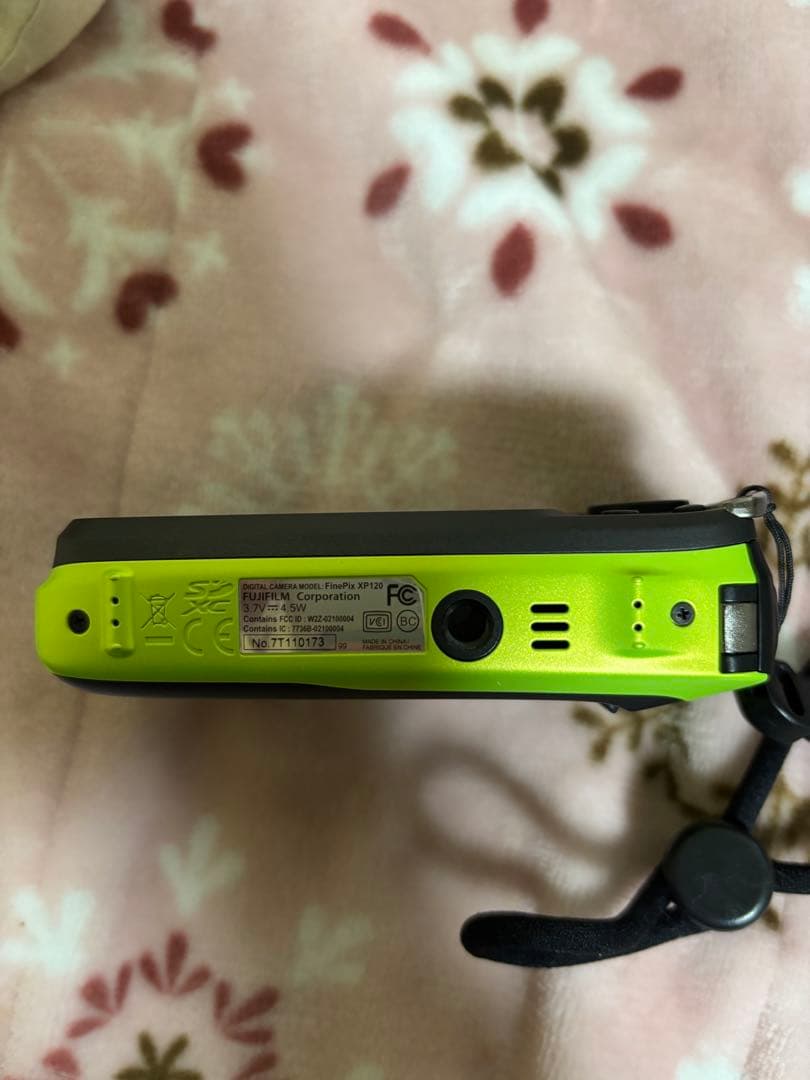 富士フィルム FinePix XP120 アクティブカメラ 防水グリーン