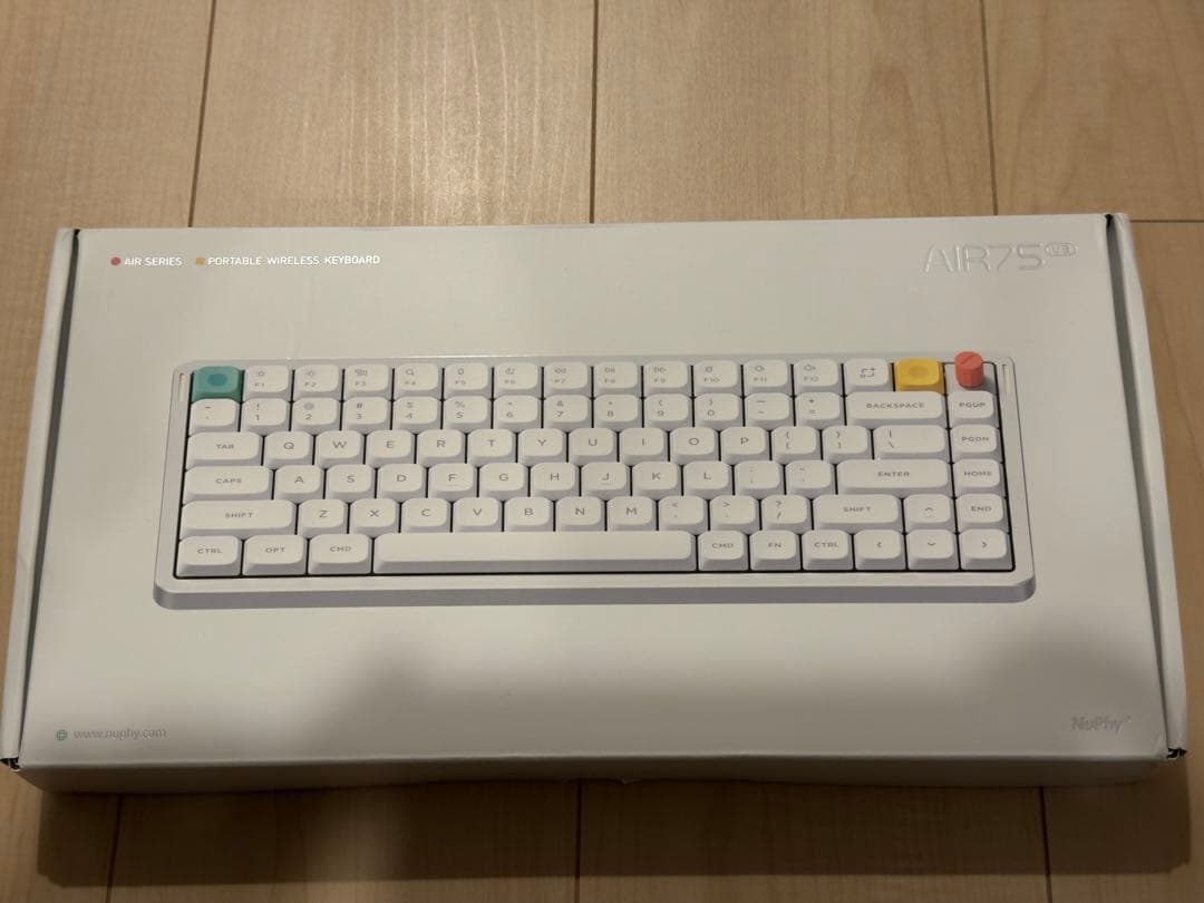 NuPhy Air75 V3 ANSI - US配列 Blush nano