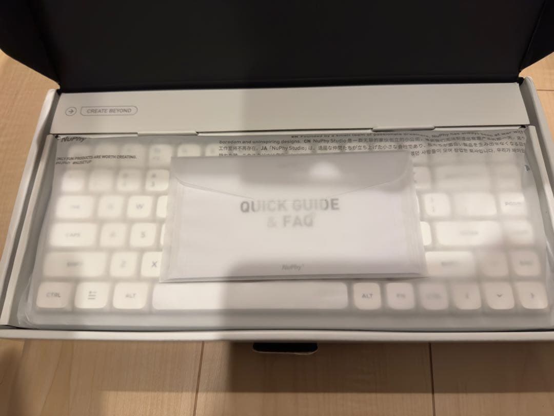 NuPhy Air75 V3 ANSI - US配列 Blush nano