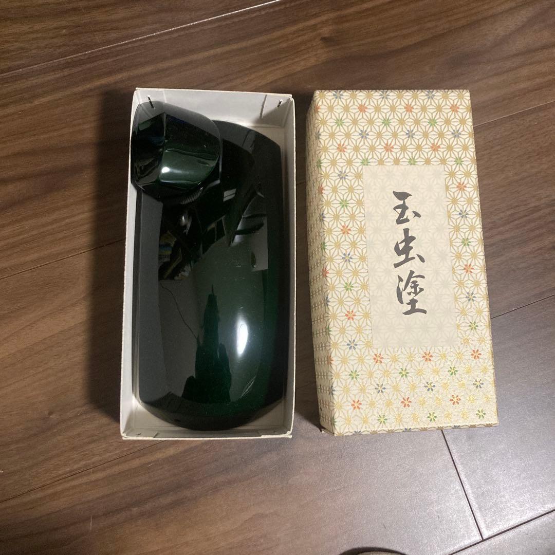 お琴　三味線　玉虫塗　胴掛