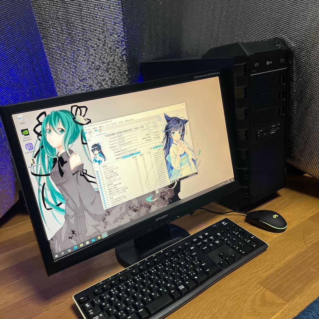 i7搭載★激安ゲーミングPCフルセット