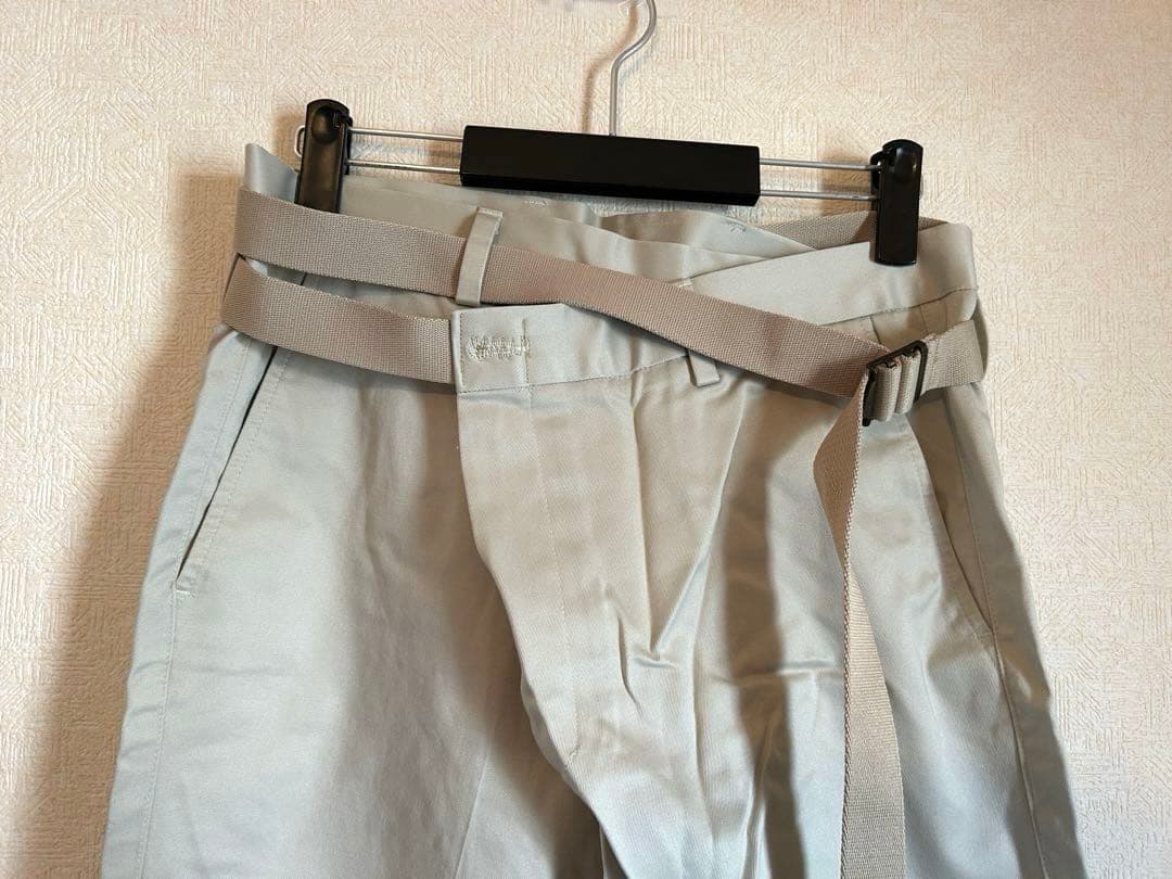 【あさり】　※確約品　メゾンエウレカ リメイクチノパンツベージュS