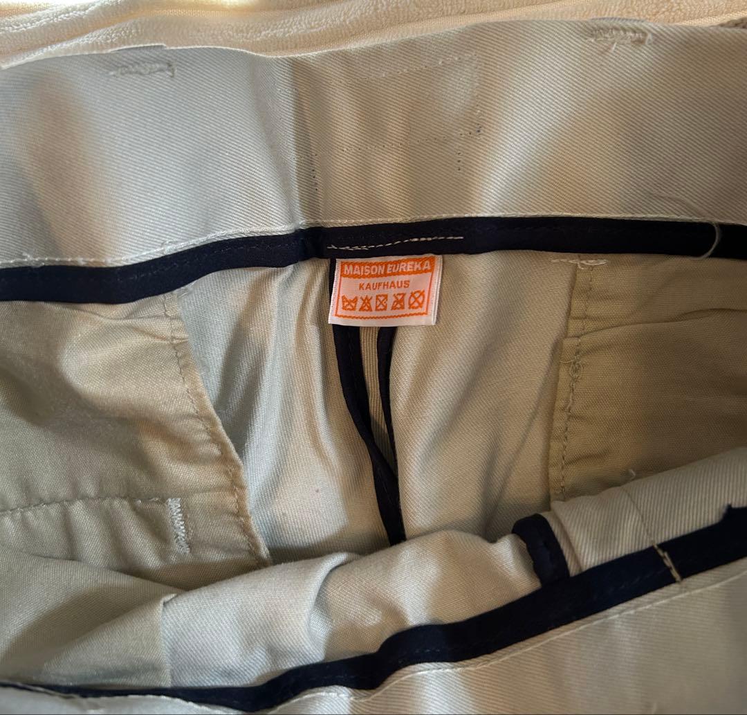 【あさり】　※確約品　メゾンエウレカ リメイクチノパンツベージュS
