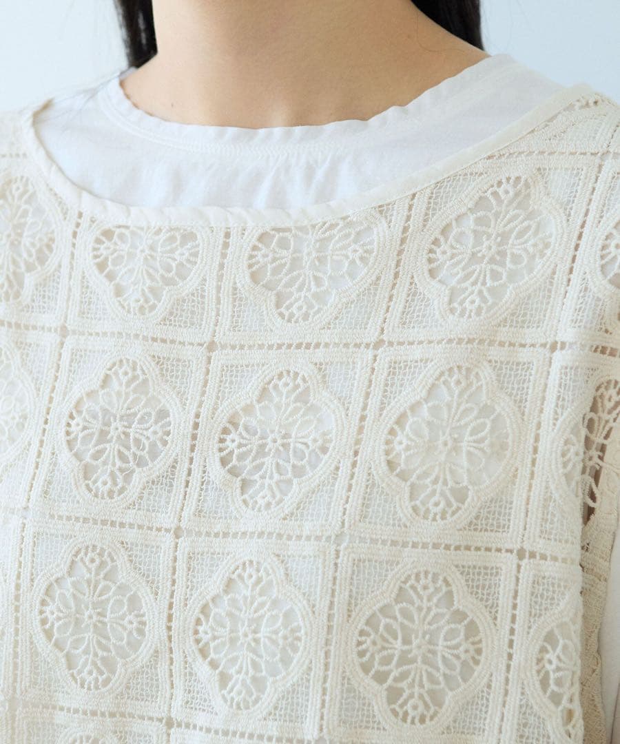 【希少】yuniケミカルレースベスト