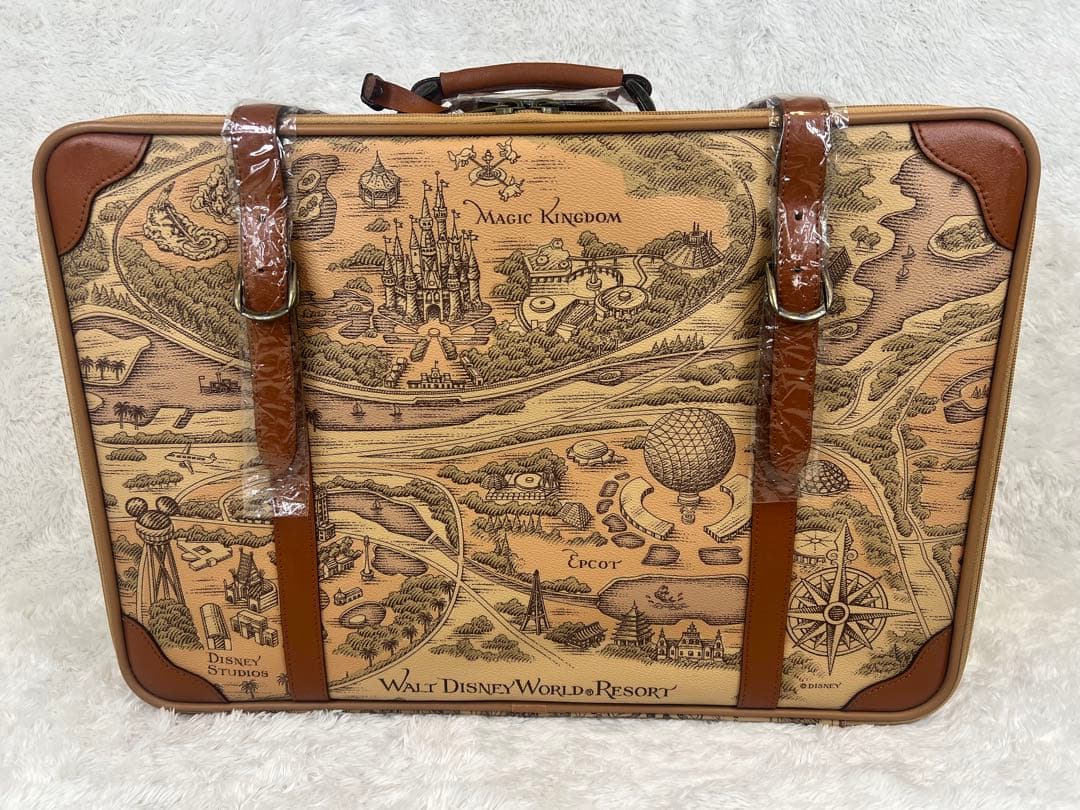 Walt Disney World Resort 地図デザイン スーツケース
