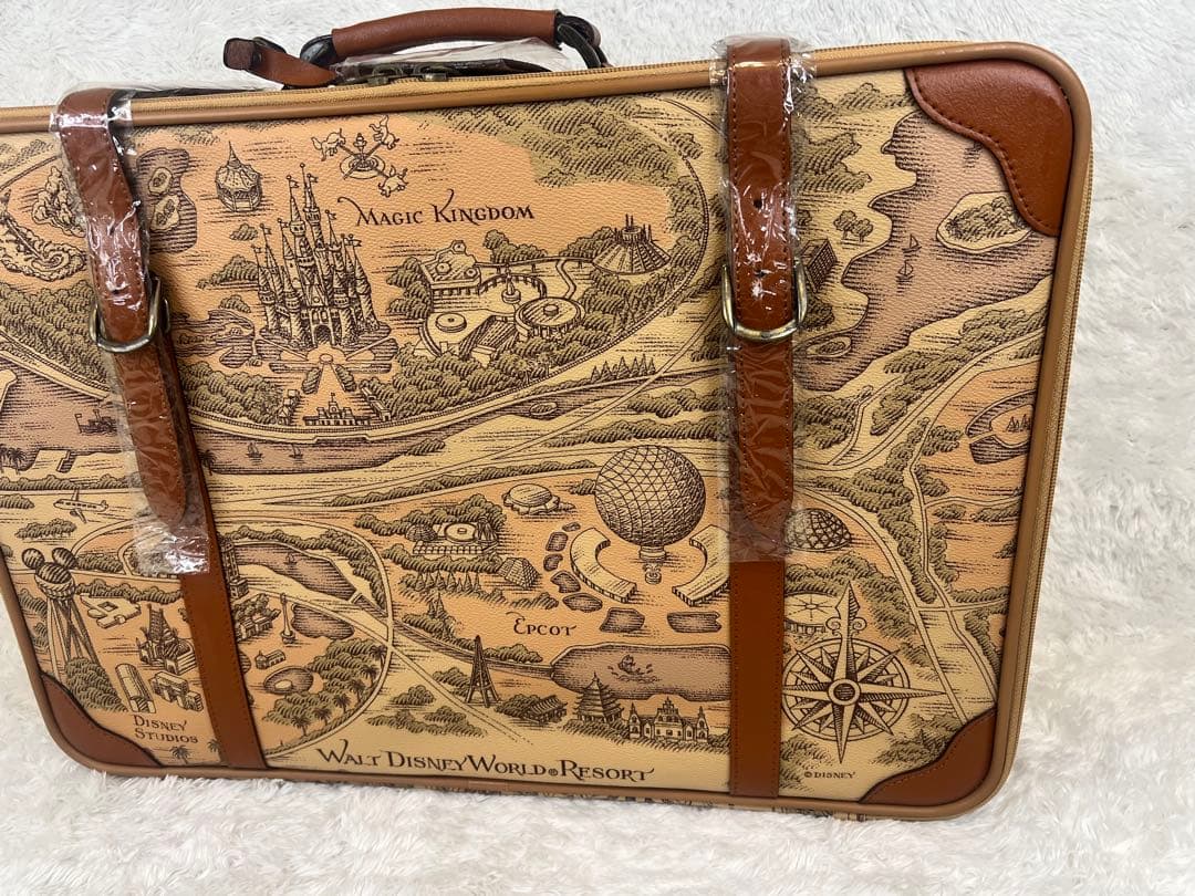Walt Disney World Resort 地図デザイン スーツケース