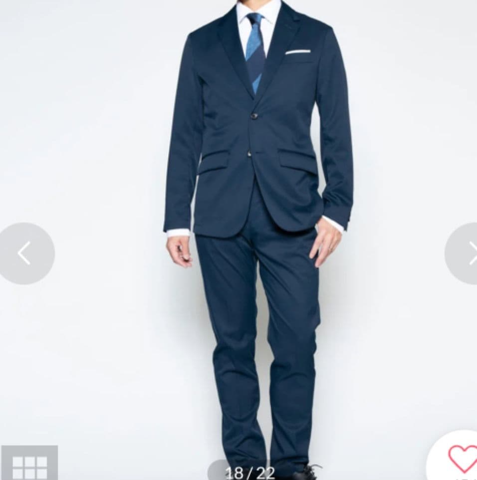 に*ゃ様 WWS ワークウェアスーツ セットアップ 紺 L 撥水性 洗濯可 スト