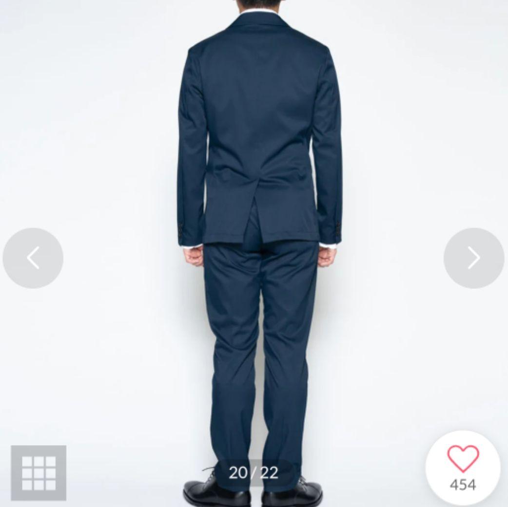 に*ゃ様 WWS ワークウェアスーツ セットアップ 紺 L 撥水性 洗濯可 スト