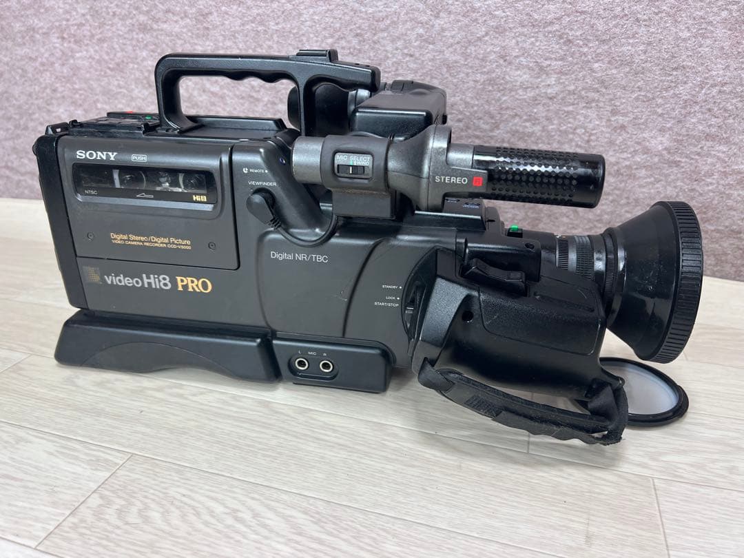 SONYソニーCCD-V5000ビデオHi8PROカメラ中古動作未確認ジャンク