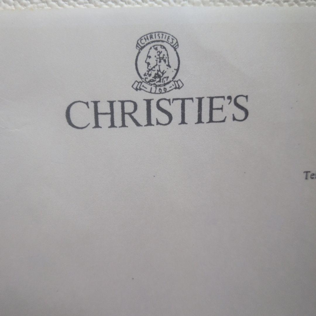 １９２９年コニャック、オタール　クリスティーズ　オークション。