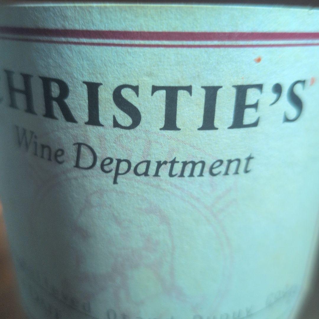 １９２９年コニャック、オタール　クリスティーズ　オークション。