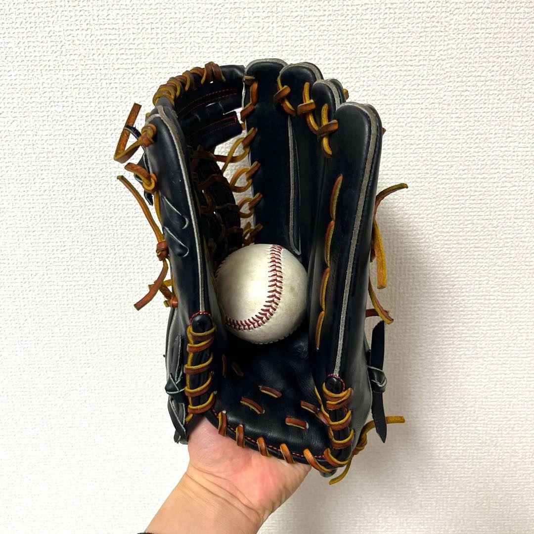 848 トレジャー 型抜群 極美品 即戦力 硬式 外野手用グローブ